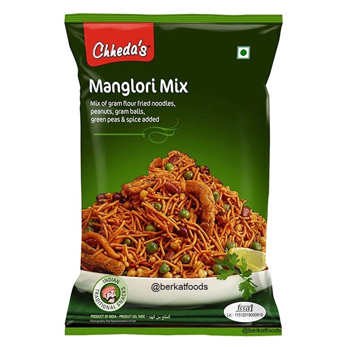

Manglori Mix Chheda's / Cemilan Snack Namkeen Chhedas India Mixture
