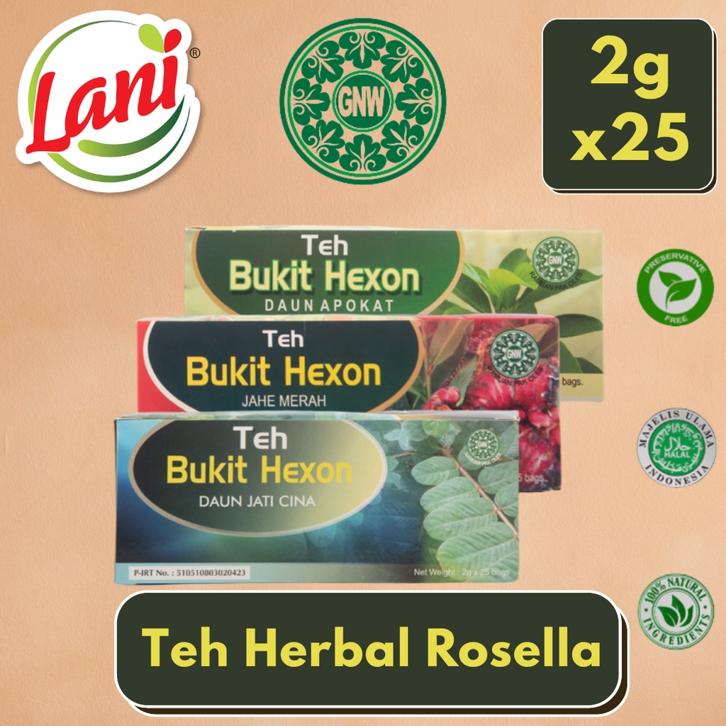 

Teh Herbal Bukit Hexon Bokashi 2 g x 25 Sachet - Pak Oles Tokcer