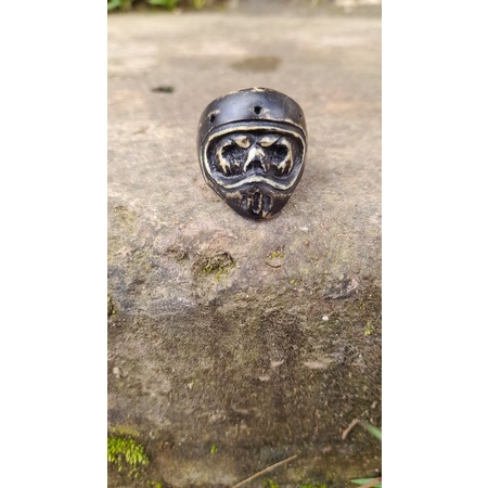 ring skull kayu - cincin kayu