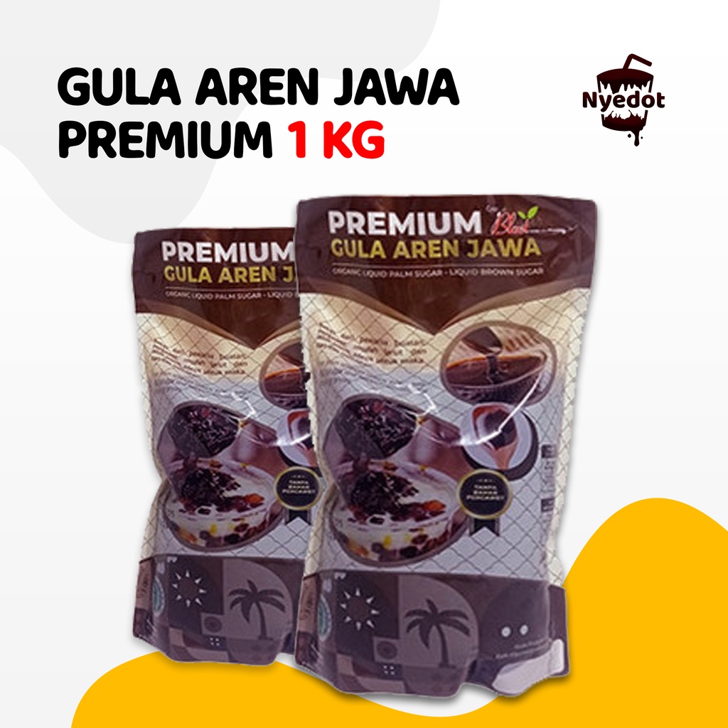 

Gula aren cair premium 1 Kg - Brown sugar - Bahan minuman - Gula aren premium - Nyedot Kutisari - Nyedot - Surabaya