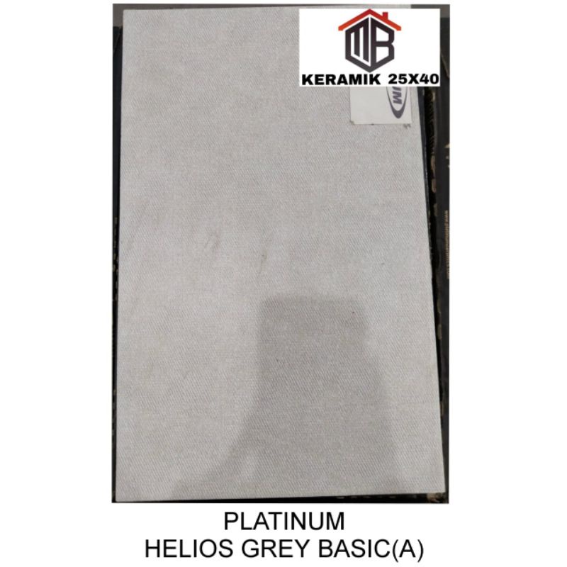 Keramik Dinding Kamar Mandi Platinum Helios Grey Basic 25x40 kw1