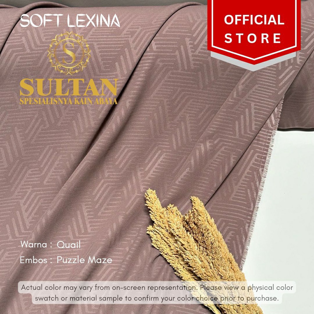 50CM EMBOS PUZZLE MAZE SOFT LEXINA QUAIL KAIN ABAYA SULTAN (MEREK LAMA: SOFT LEXUS)