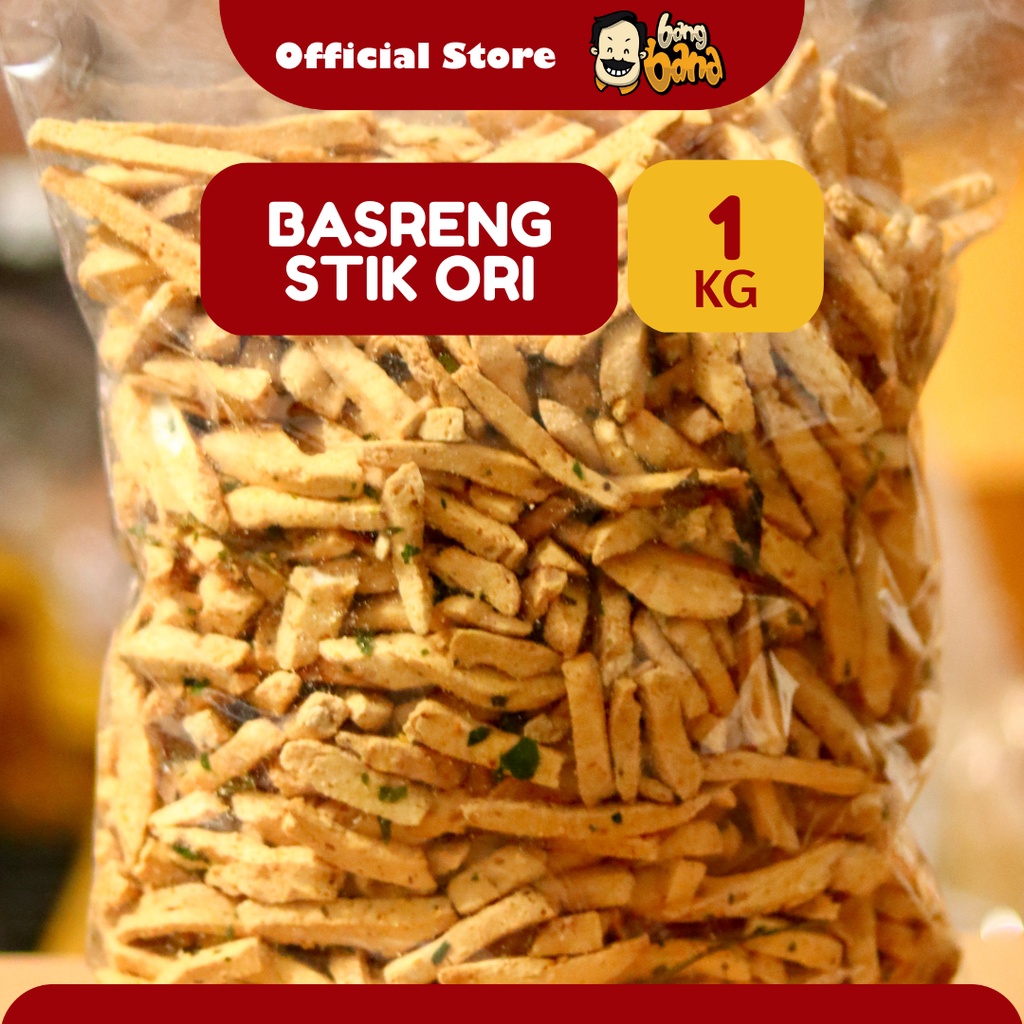 

Basreng Stik Original Daun Jeruk Bang Bana Kemasan 1 kg