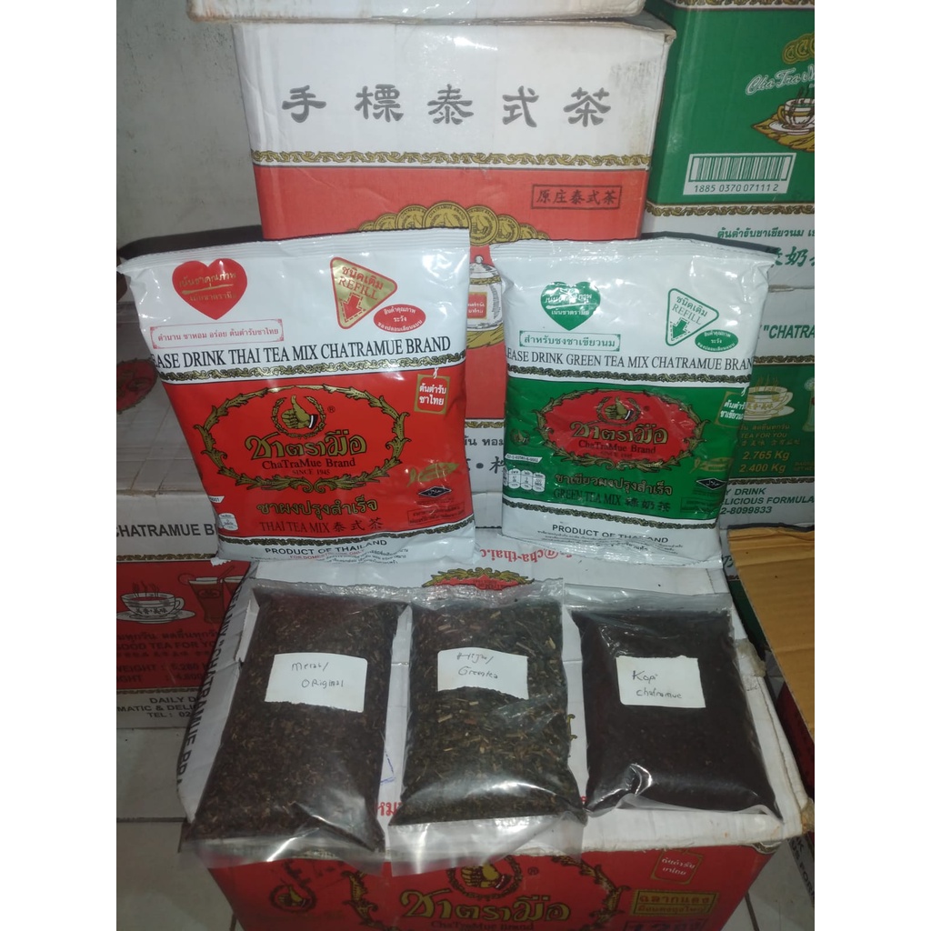 CHATRAMUE THAITEA GREENTEA COFFEE REPACK 100GR