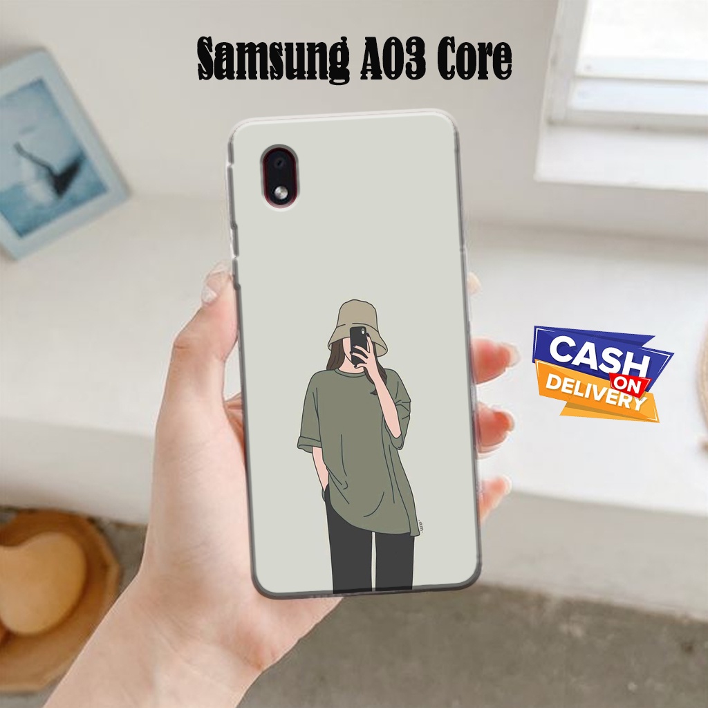 Case Hp Samsung A03 Core  - Casing Hp Samsung A03 Core  - Latopiacase - Fashion Case karakter -  Cas