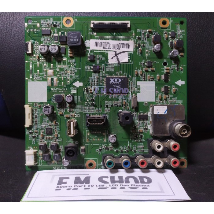 Mesin TV LG 24LN4100-TA - Mobo MB Mainboard TV LG 24LN4100 TA