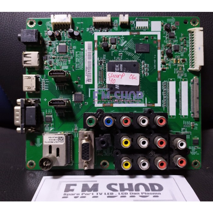 Mesin TV Sharp LC 40LE430M - Mobo MB Mainboard TV Sharp 40LE430 M