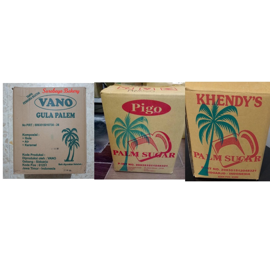 

VANO/PIGO/KHENDYS PALM SUGAR repack 1KG