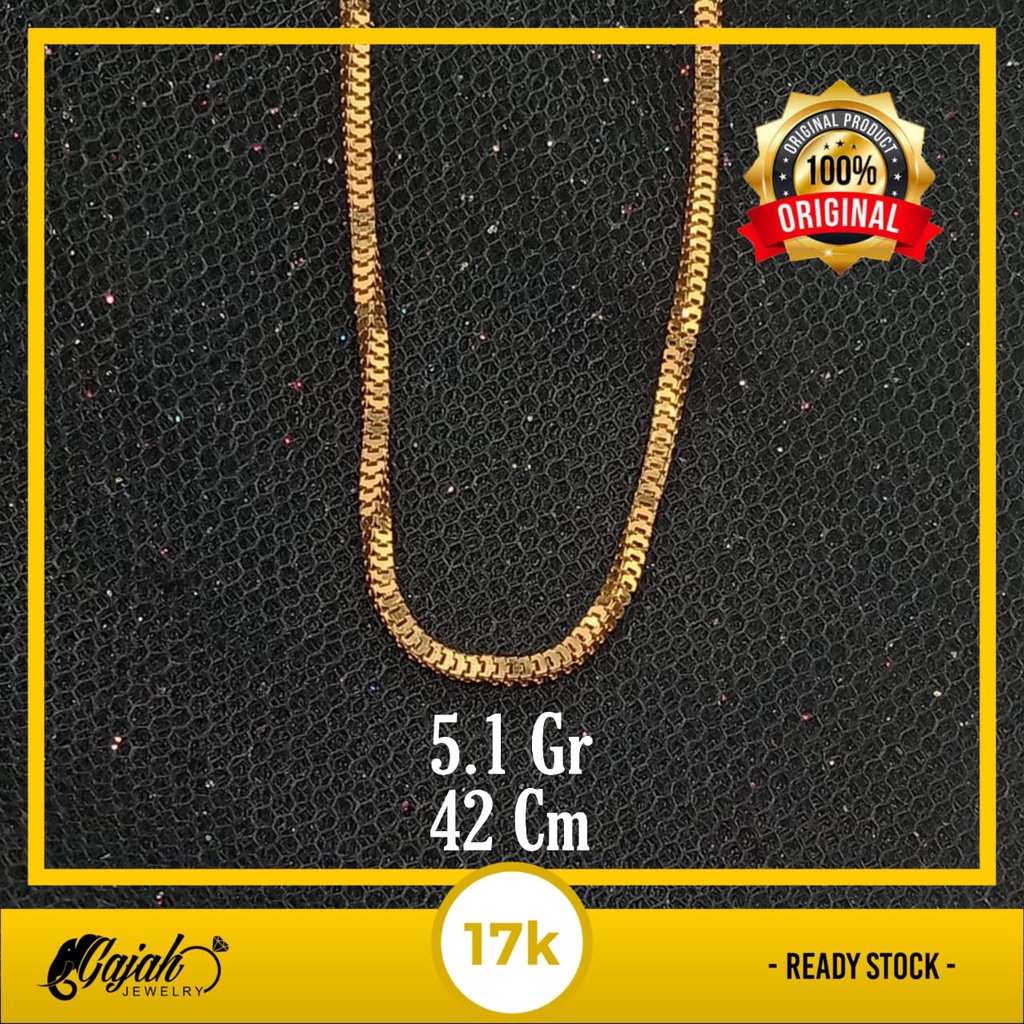 Kalung Emas 17K - 5.1 Gr Kadar 750 - 4592