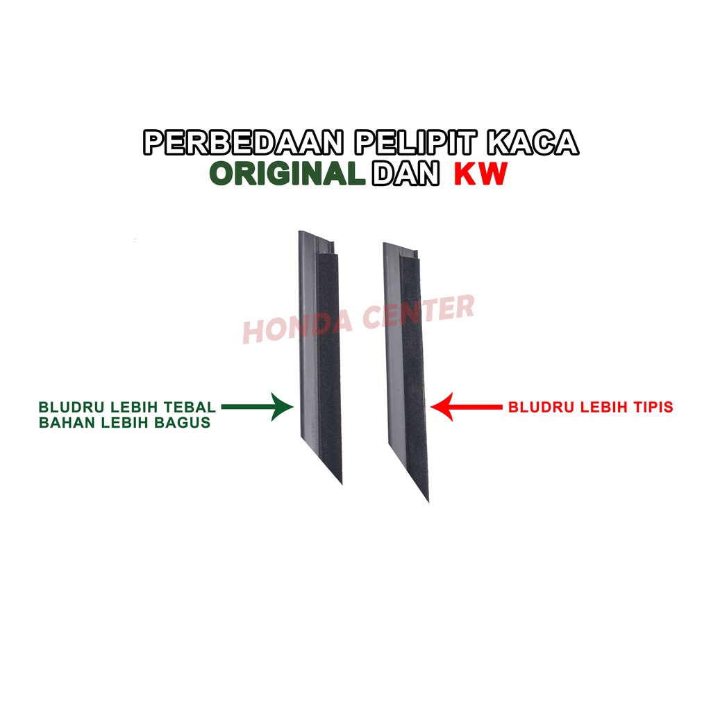 ORIGINAL HONDA,pelipit kaca pintu luar jazz GE8 2008 2009 2010 2011 2012 2013 2014 depan belakang kiri kanan