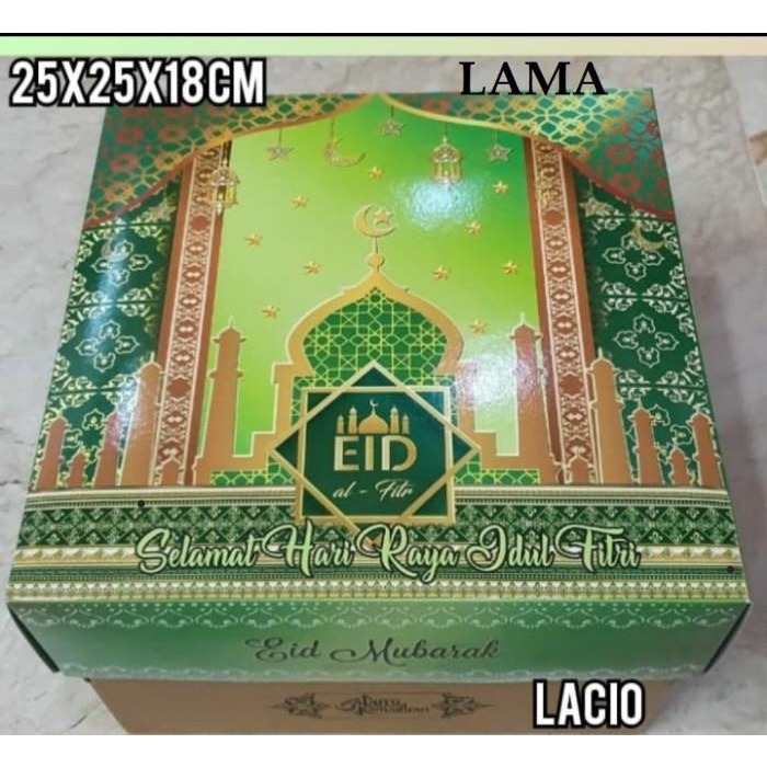 

Dus Kue Cake Box Bon Appetit 25 X 25 X 18 Lebaran 091