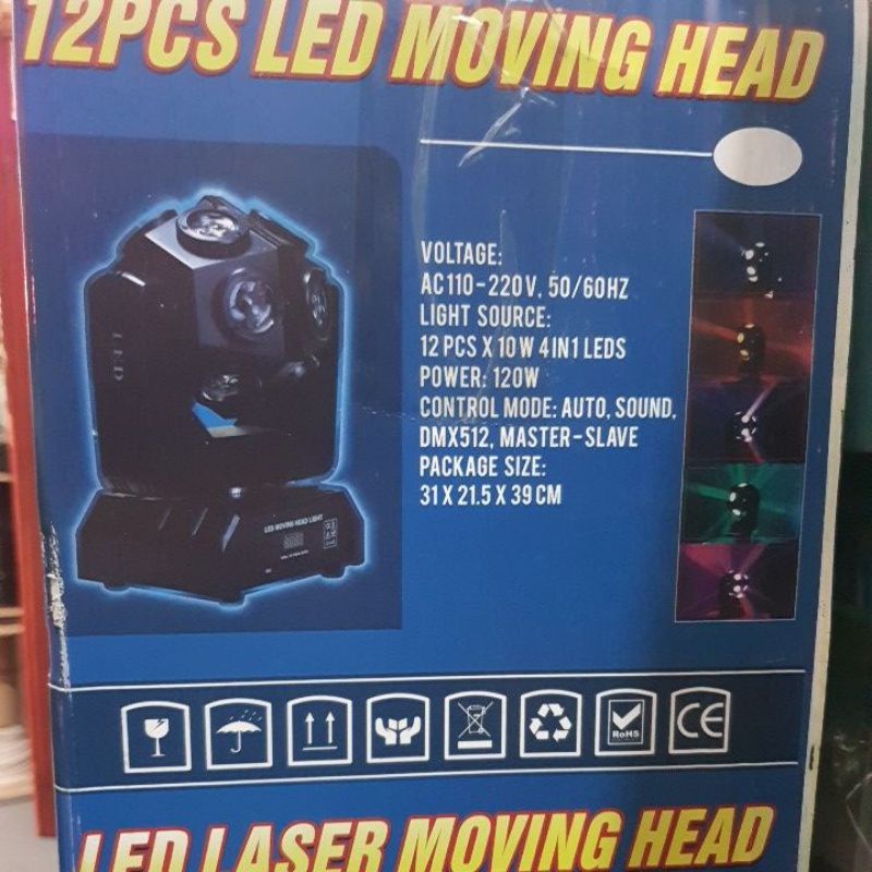 LED MOVING HEAD LIGHT
