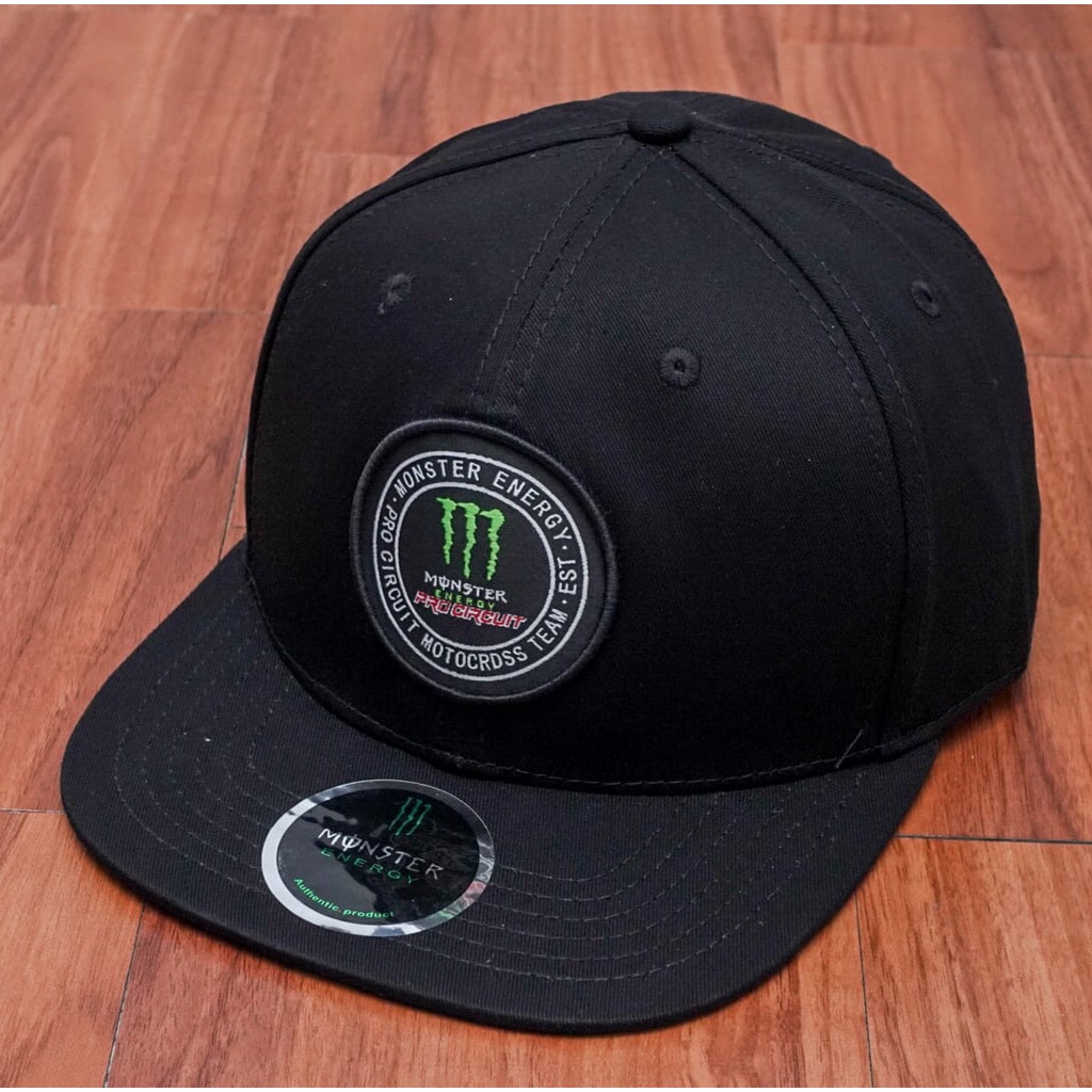 Topi Monster Snapback Pria Import Mirror Original