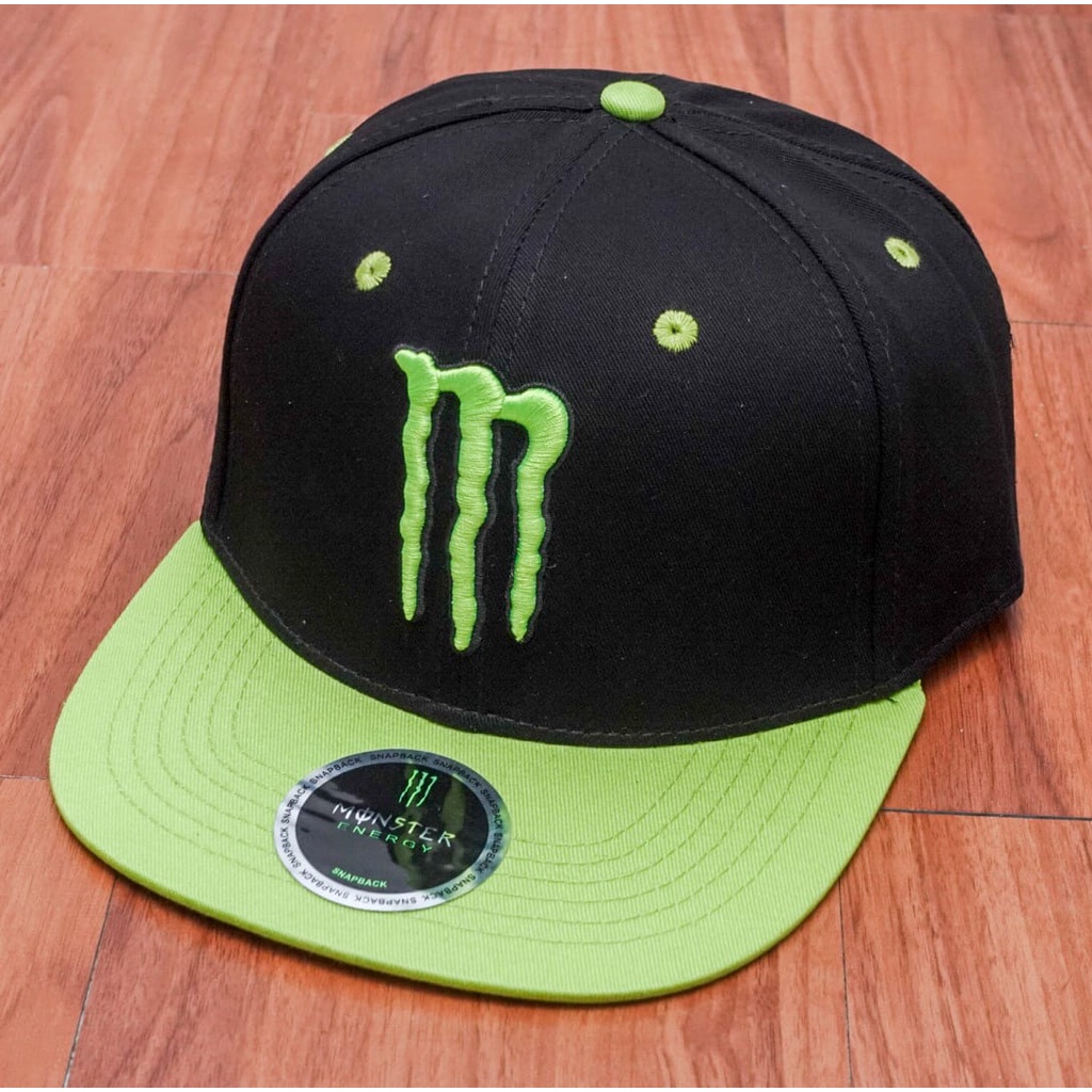 Topi Monster Snapback Pria Import Mirror Original