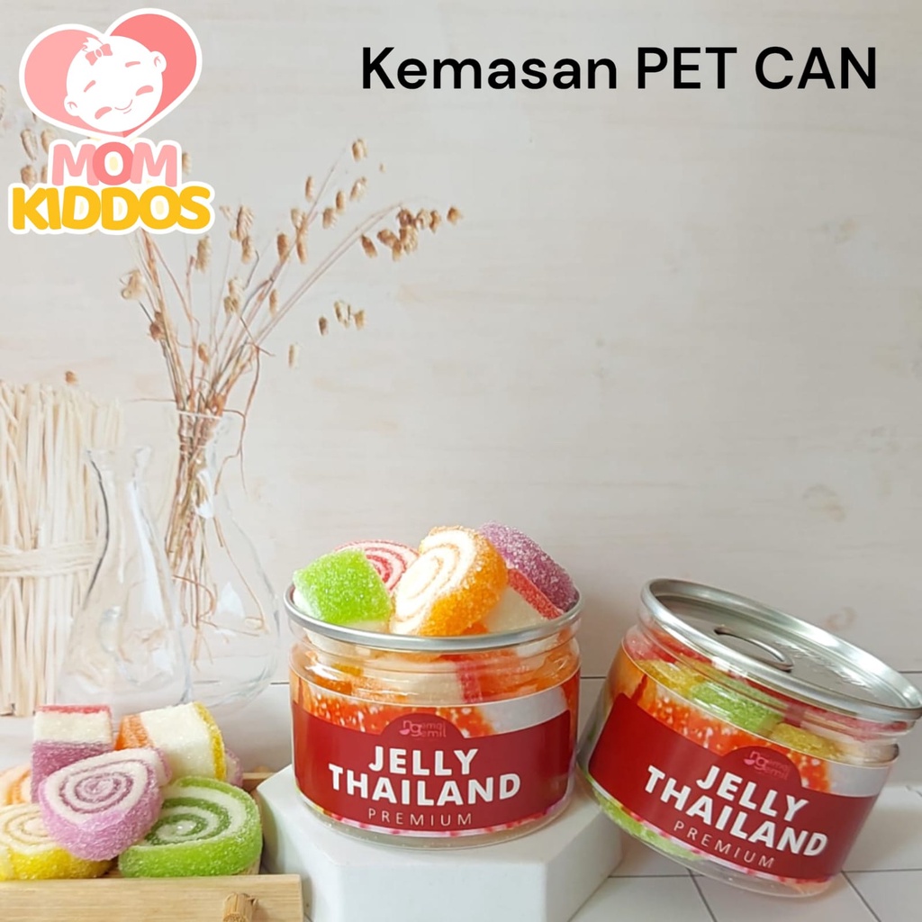 

Jelly Thailand Jelly Roll Jelly Sandwich Jelly Lapis Gula Premium Kemasan PET CAN