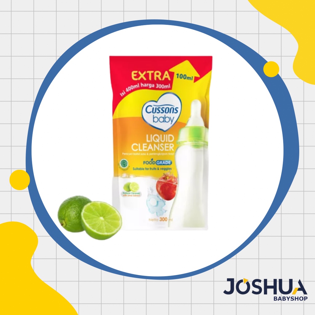 Cussons Pencuci Botol Bayi 300ml+100ml