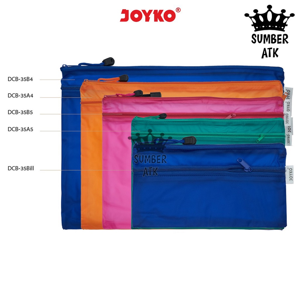 

Document Bag Tas Dokumen Joyko DCB-35 Bill , A5 , B5 , A4 , B4