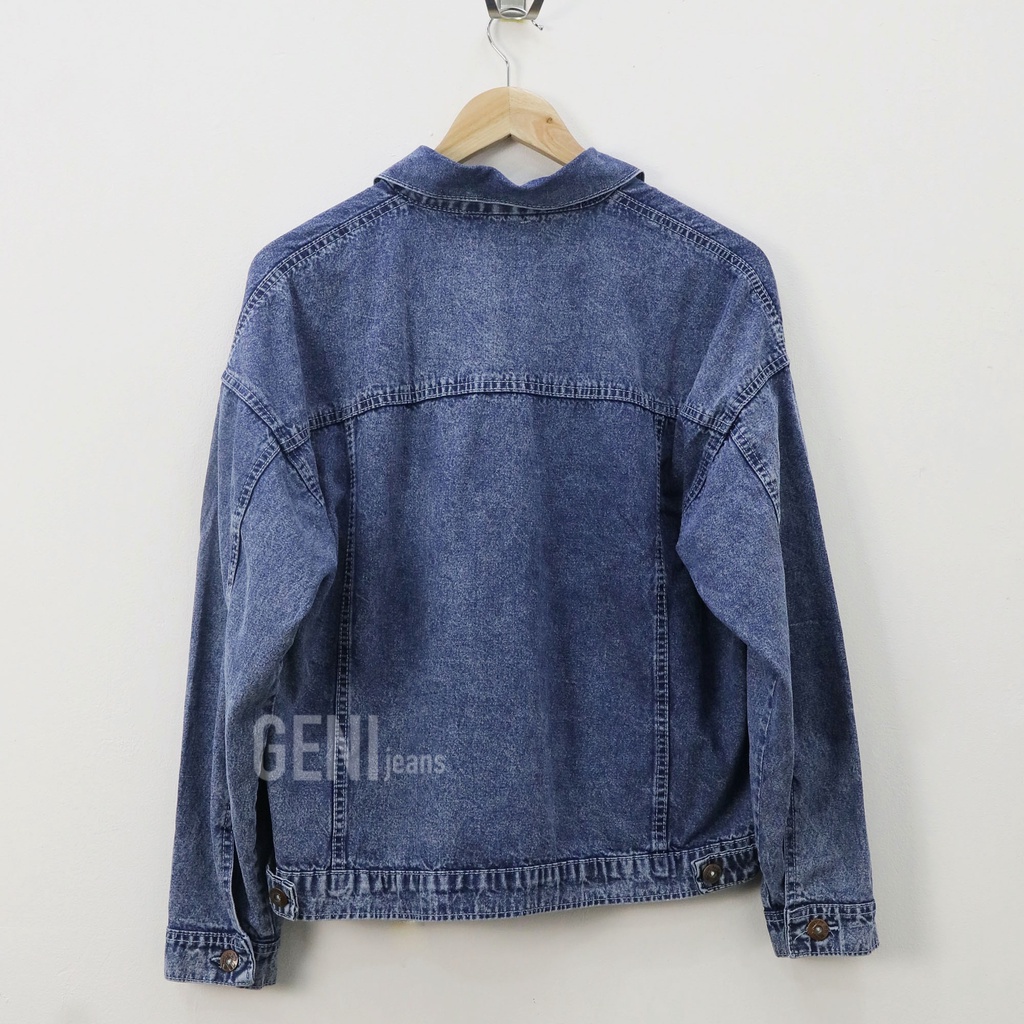 Mickey show jacket jeans wanita by Genijeans