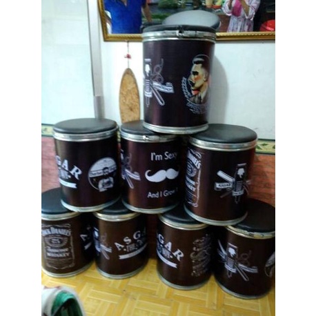 Kursi Tunggu/Kursi Unik/Kursi Tong/Kursi Drum/Kursi Kaleng/Kursi