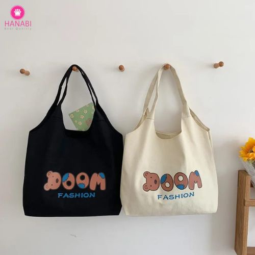 HANABI-tas totebag BOOM FASHION tas wanita tas jalanjalan tas kuliah