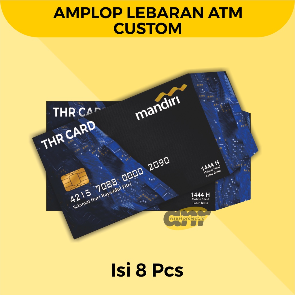 

CUSTOM AMPLOP LEBARAN MODEL ATM - MURAH - KEKINIAN - AMPLOP VIRAL
