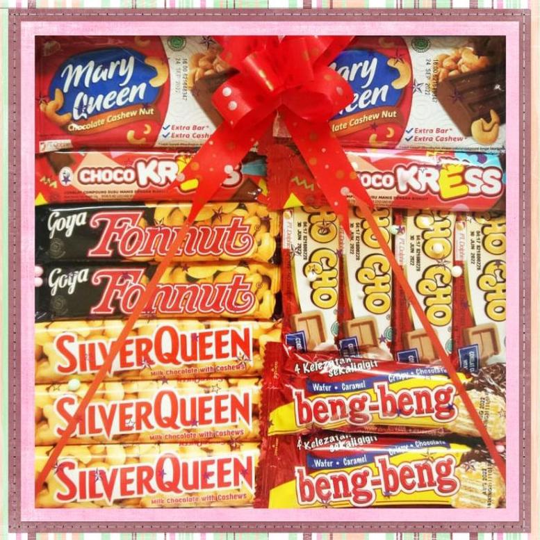 

Hampers Coklat Giftbox Set Paket Special/Kado Ultah/Valentine/Wisuda Promo Best Seller!