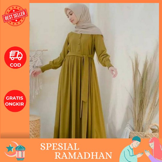 Baju Gamis Wanita Terbaru Masa Kini 2023 Elizabeth Maxy / Terlaris / Termurah / Gamis Kondangan /Gam