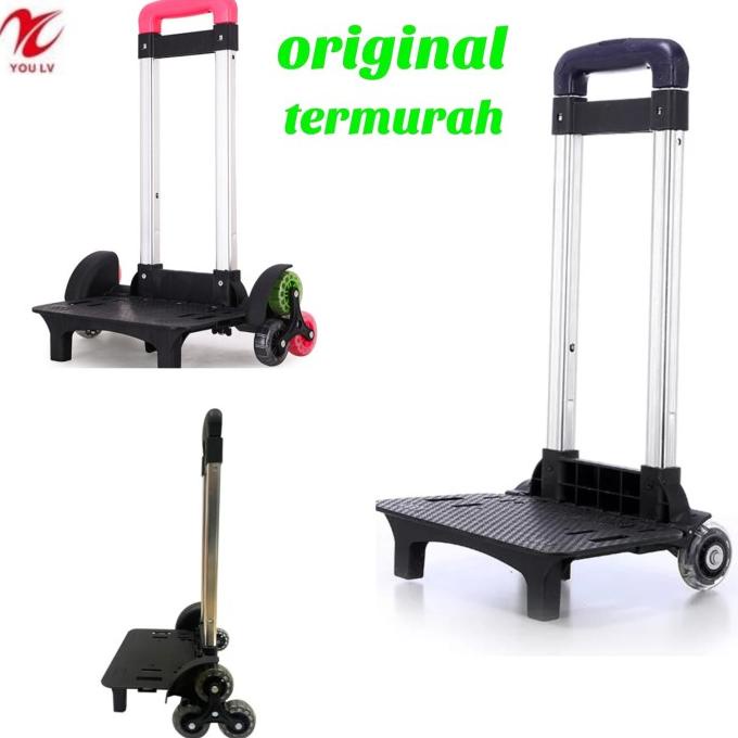 trolley tas anak sekolah original import