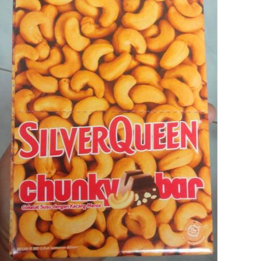 

Diskon⚡️-Silverqueen Chunky bar .12x33gr/box