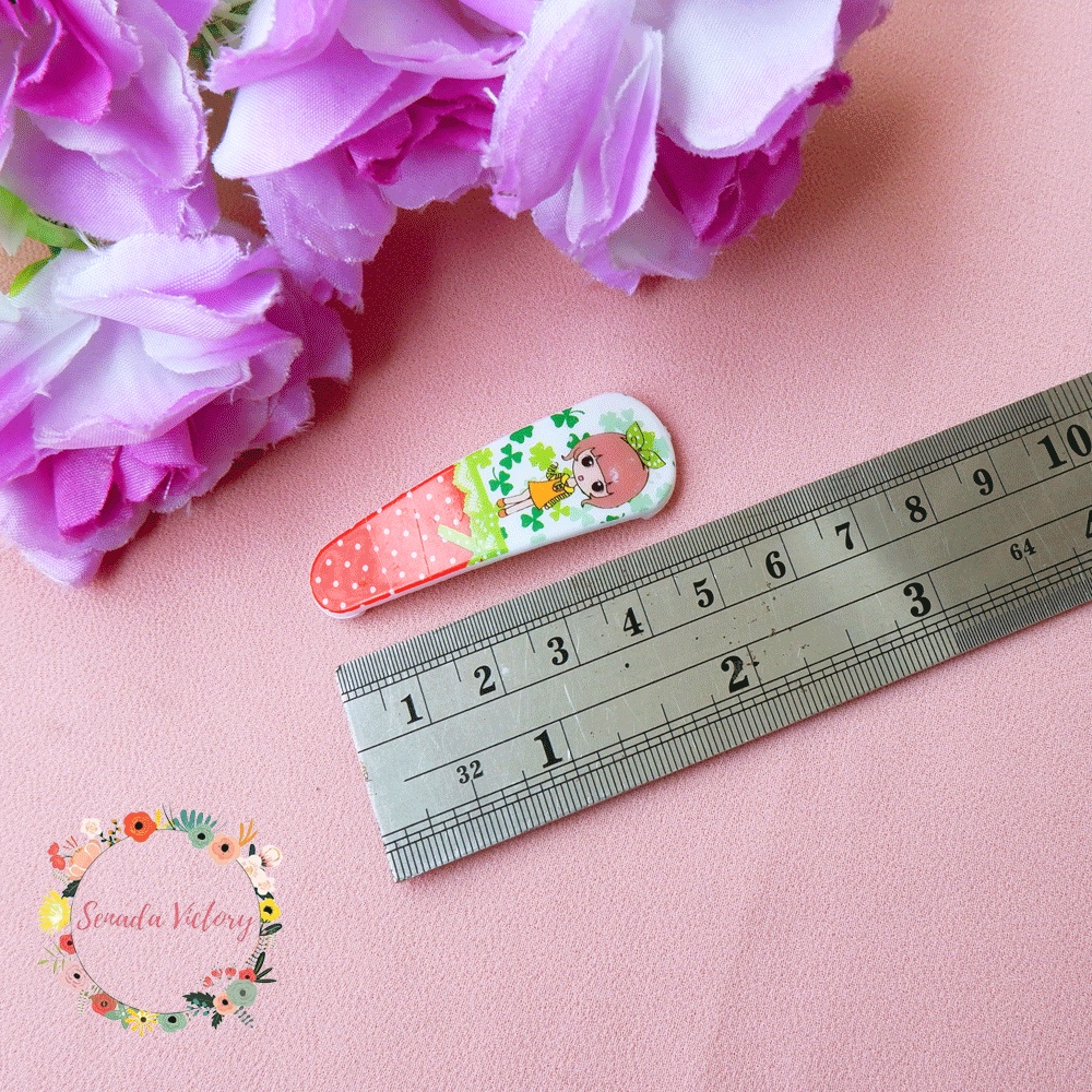 Senada Victory Jepitan Motif Karakter Jepit Anak Aksesoris Fashion Wanita SJ06