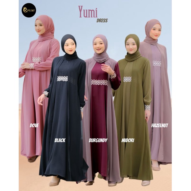 yumi dress by emka hijab
