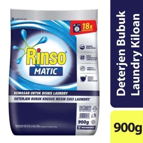 Terupdate Minggu Ini DETERJEN BUBUK RINSO MATIC BUBUK 1 KG / RINSO MATIC BUBUK 900 GRAM / DETERJEN B