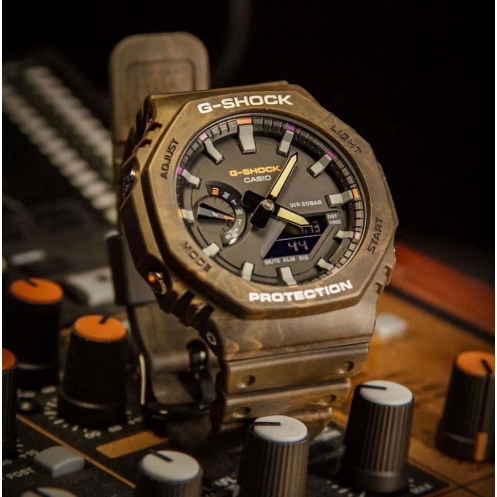 Jam Tangan Pria G-Shock Analog Digital GA-2100FR-5A Mistic Forest