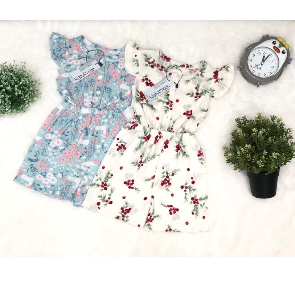Good Kelvin kids baju jumpsuit anak perempuan usia 0-4 tahun