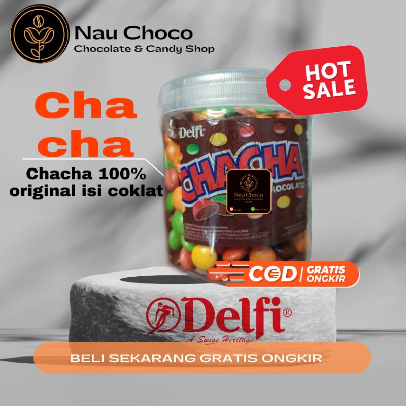 

PERMEN COKLAT FULL CHACHA ORIGINAL CHA CHA COKLAT