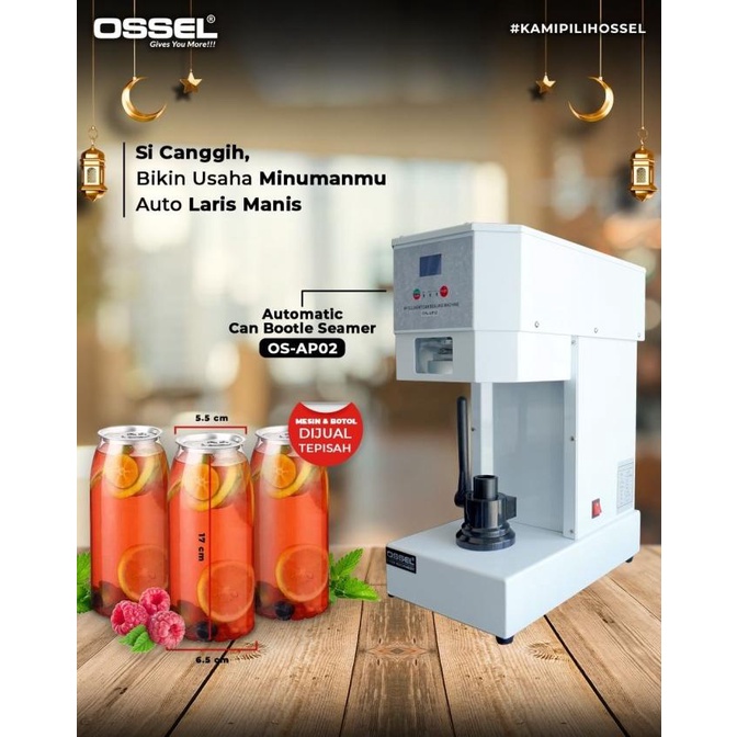 Alat Tutup Botol Pet-Press Penutup Pet/Can -Mesin Can Seamer Sealer