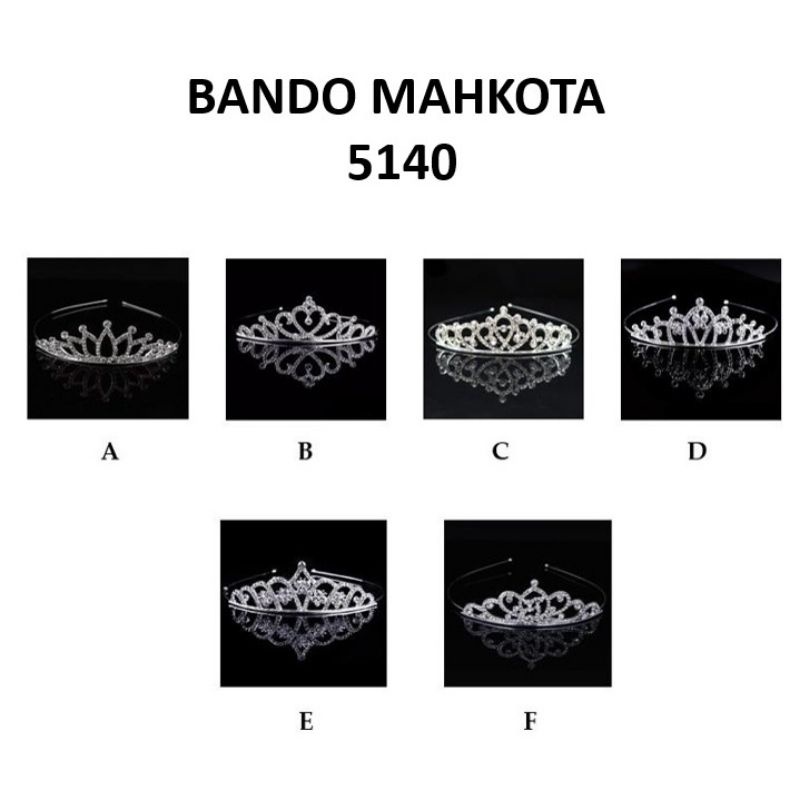 Bando Mahkota Wanita Korea Fashion / Bando Anak / Bando