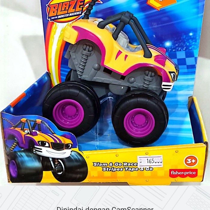 MUST HAVE FISHER-PRICE NICKELODEON BLAZE & THE MONSTER MACHINES SLAM & GO TERBARU
