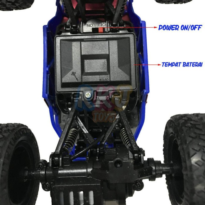 DISKON SPESIAL * FREE LEGO * ( BAN BESAR & BODY METAL ) RKJ MAINAN ANAK MOBIL RC ROCK TERBARU