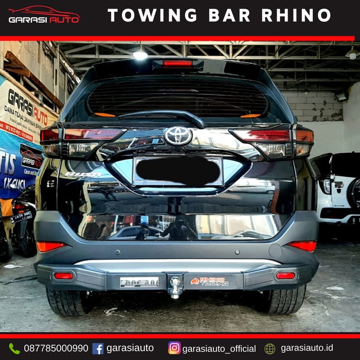 Tanduk belakang Towing Bar Rhino / Bumper Guard All New RUSH Terios