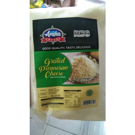 

Arisha premium Grated parmesan 300gram