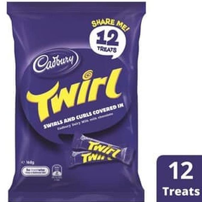 

Cadbury Twirl Chocolate Multipack 12 Treats Australia Olshoppanda_