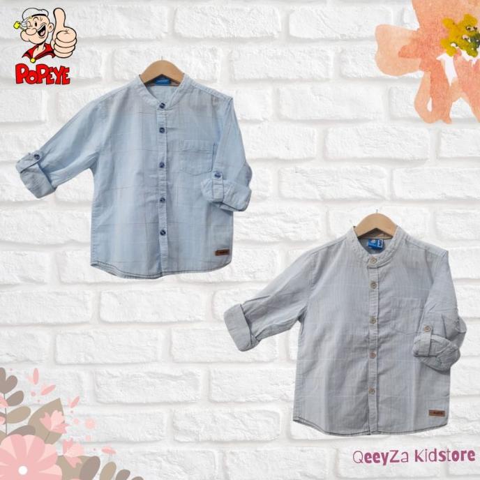 New Arrival Kemeja Koko Anak Lengan Panjang by Popeye