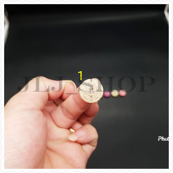 Terlaris Kancing Hias Baju 28L Cantik / Kancing Hias Korea (Harga Per 6Pcs)