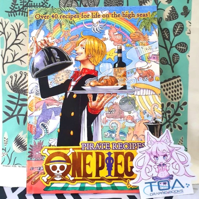Terlaris One Piece Sanji Pirate Recipes Book / Cookbook