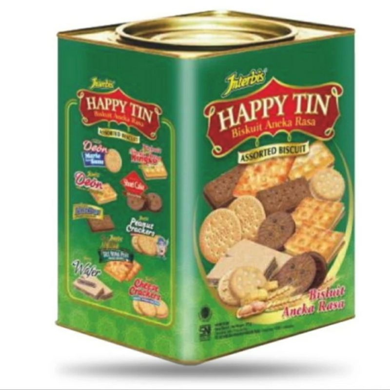 

biskuit happy tin assorted