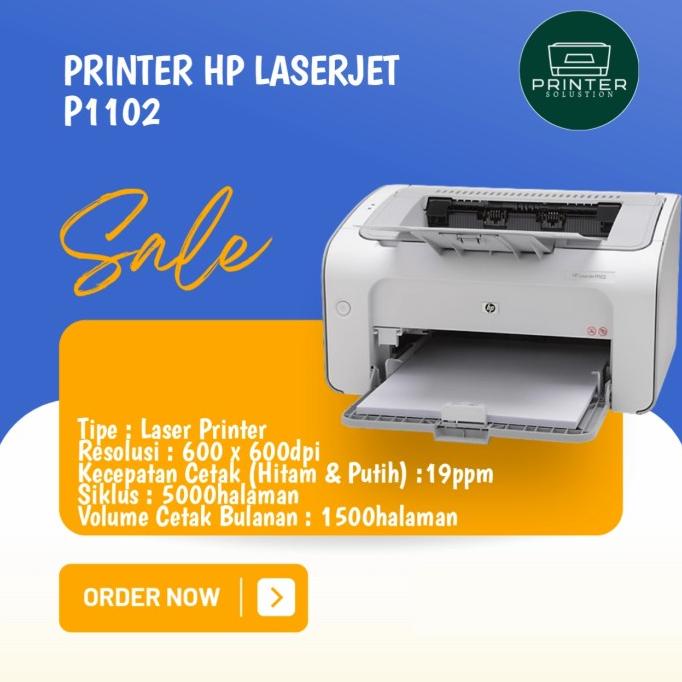 Jual Printer Hp Laserjet P1102 Second Bergaransi Siap Pakai
