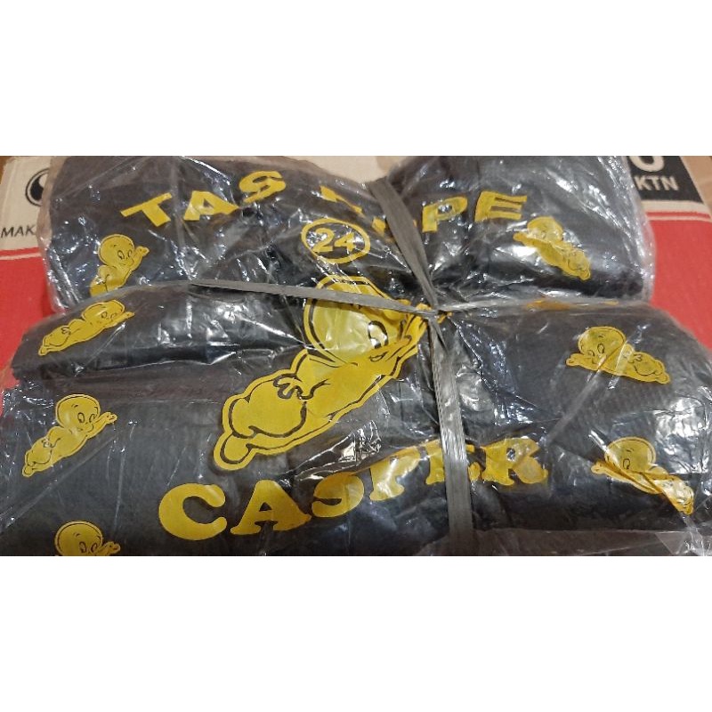 Hd Kantong Plastik Kresek Hitam Uk.17, Uk.24 & Uk.28 - 1ikat=1kg - Kuat & Tidak Bau