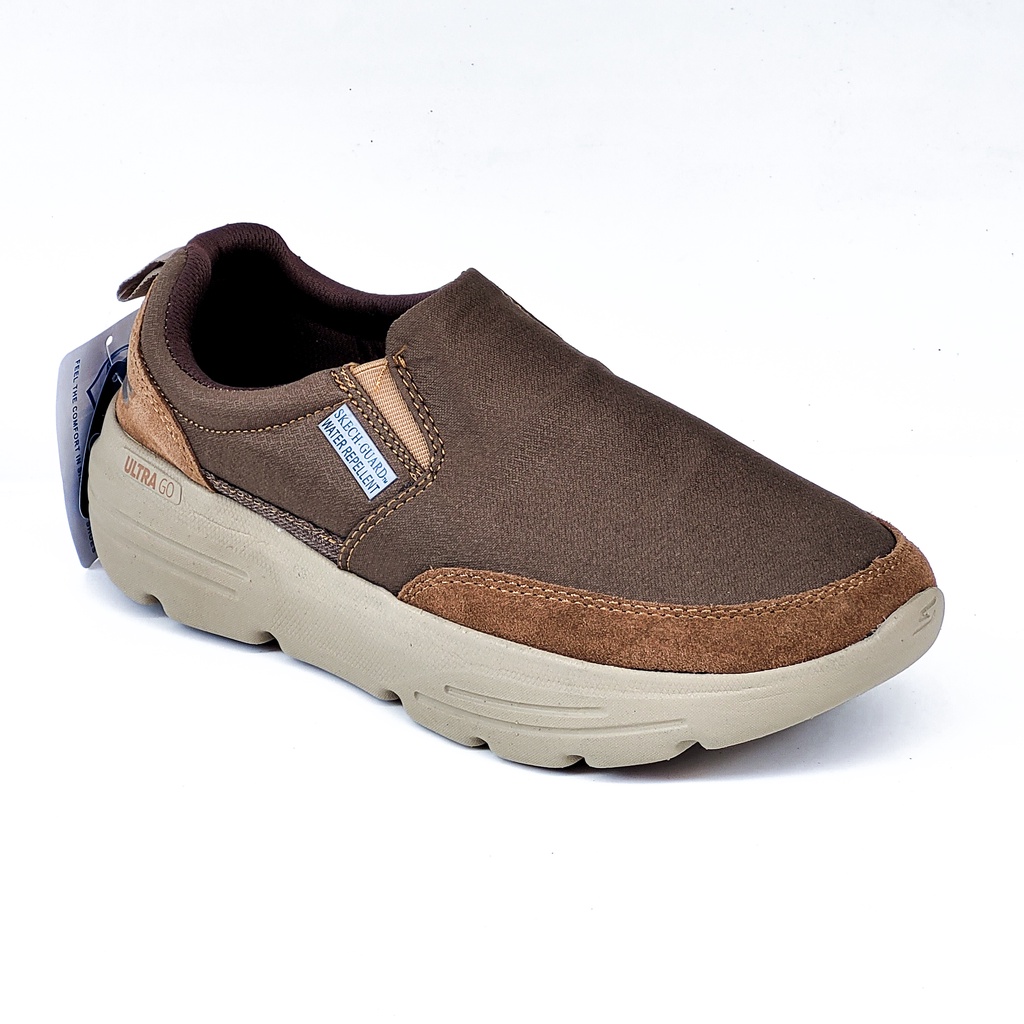 Sepatu Skechers Pria GOwalk Duro Water-Repellent Sepatu Kasual Pria
