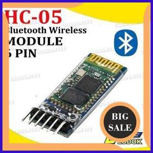 HC-05 HC05 6 Pin Bluetooth Transceiver Modul Wireless Arduino Uno Mega suku cadang 29M4R23